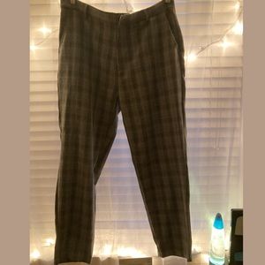 Plaid Dress Pants